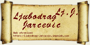 Ljubodrag Jarčević vizit kartica